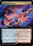 Resonating Lute (Extended Art) [Secrets of Strixhaven] Foil