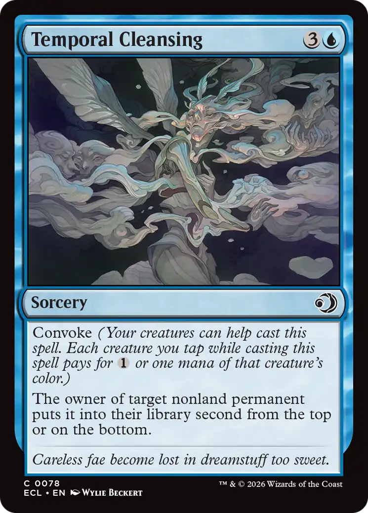 Temporal Cleansing [Lorwyn Eclipsed] Foil
