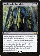 Awaken the Erstwhile [Ravnica Allegiance] Foil