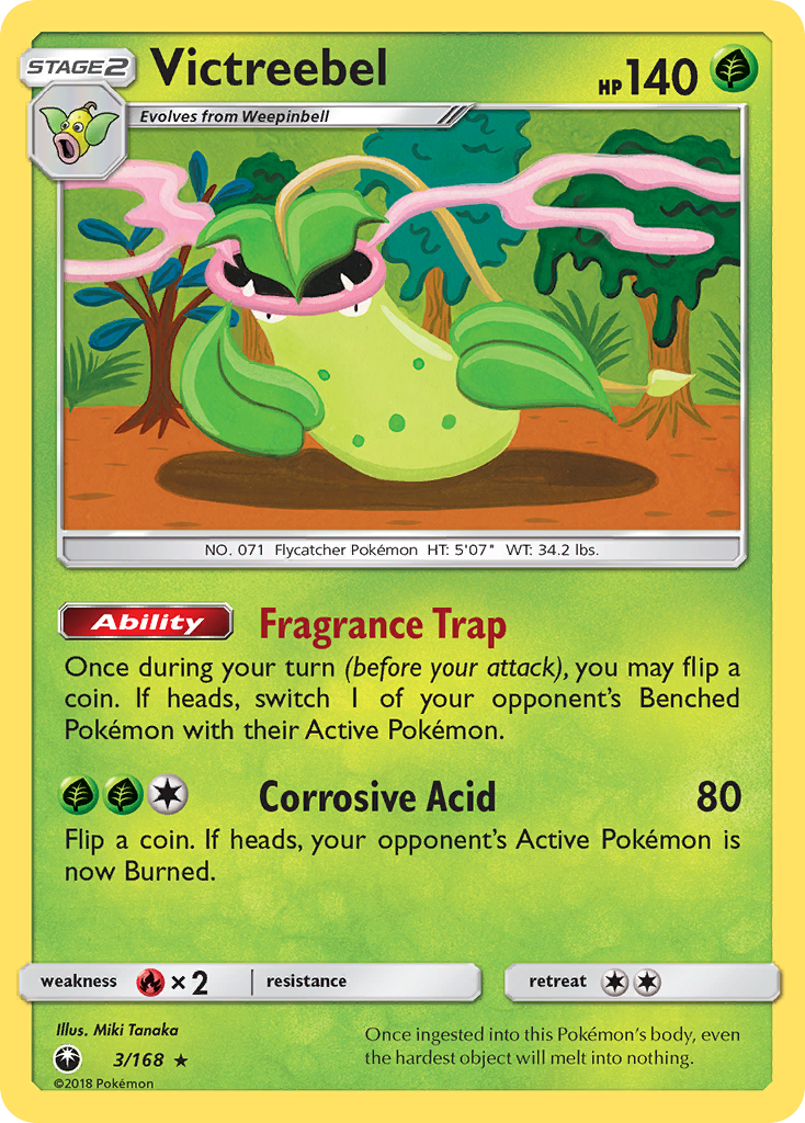 Victreebel (3/168) [Sun & Moon: Celestial Storm] Reverse Holofoil