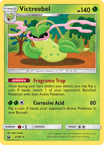 Victreebel (3/168) [Sun & Moon: Celestial Storm] Reverse Holofoil