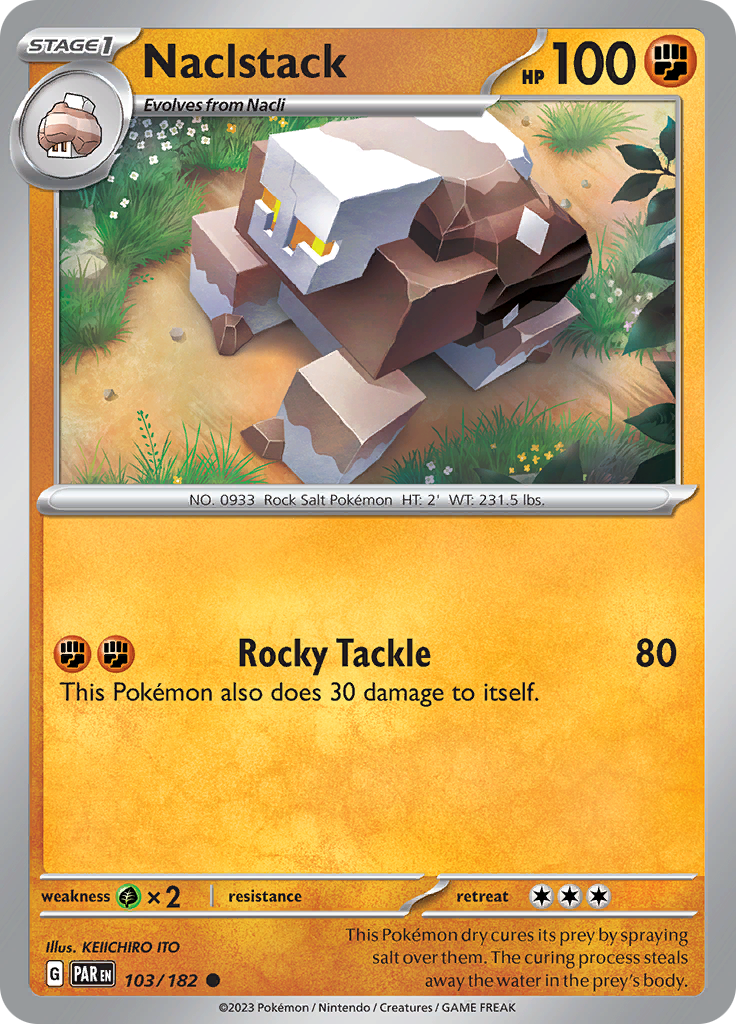 Naclstack (103/182) [Scarlet & Violet: Paradox Rift] Reverse Holofoil