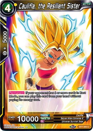 Caulifla, the Resilient Sister (BT7-084) [Assault of the Saiyans] Parallel Foil
