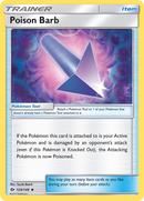 Poison Barb (124/149) [Sun & Moon: Base Set] Reverse Holofoil