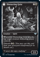 Distracting Geist // Clever Distraction [Innistrad: Double Feature] Foil