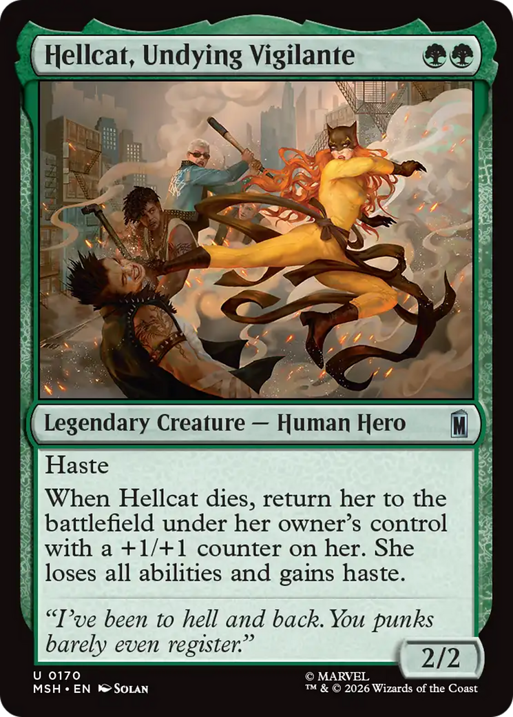 Hellcat, Undying Vigilante [Marvel Super Heroes] Foil