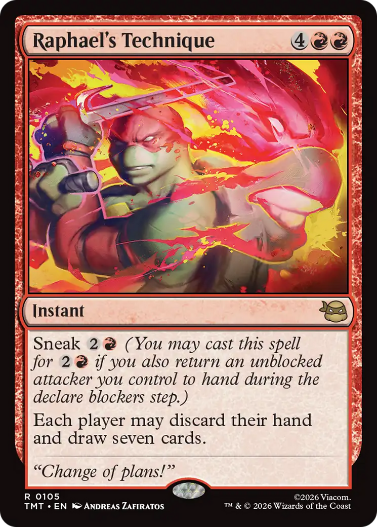 Raphael's Technique [Teenage Mutant Ninja Turtles] Foil