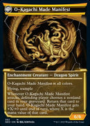 The Kami War // O-Kagachi Made Manifest (Showcase Soft Glow) [Kamigawa: Neon Dynasty] Foil