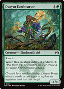 Dusyut Earthcarver [Tarkir: Dragonstorm] Foil