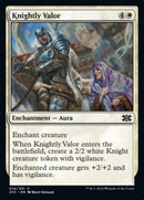 Knightly Valor [Double Masters 2022] Foil