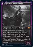 Henrika Domnathi // Henrika, Infernal Seer [Innistrad: Double Feature] Foil