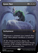 Grave Pact (Borderless Alternate Art) [Commander Masters] Foil