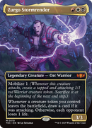 Zurgo Stormrender (Borderless) [Tarkir: Dragonstorm Commander] Foil