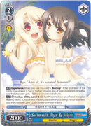 Swimsuit Illya & Miyu (PI/EN-S04-E040 R) [Fate/kaleid liner PRISMA ILLYA DX]
