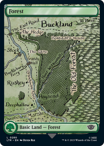 Forest (280) [The Lord of the Rings: Tales of Middle-Earth] Foil