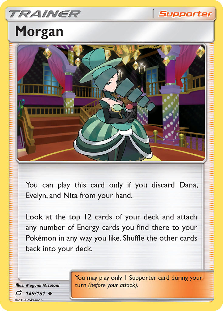 Morgan (149/181) [Sun & Moon: Team Up] Reverse Holofoil