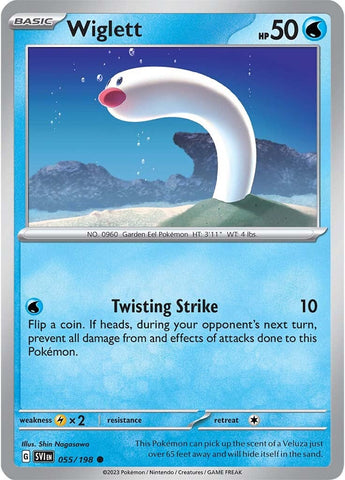 Wiglett (055/198) [Scarlet & Violet: Base Set] Reverse Holofoil