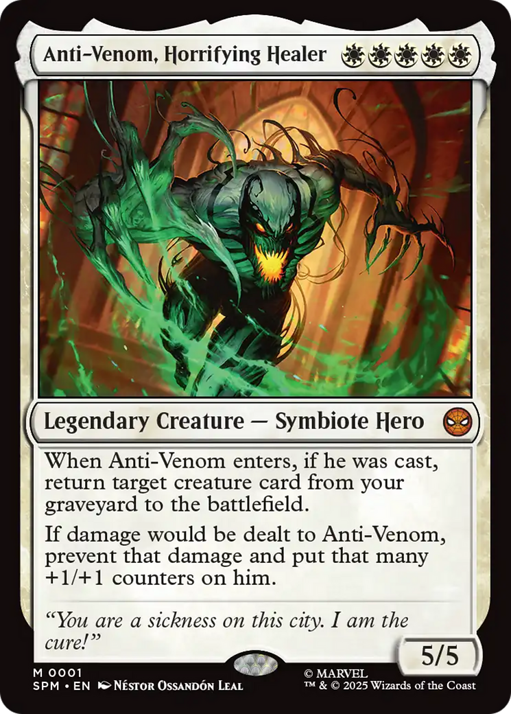 Anti-Venom, Horrifying Healer [Marvel's Spider-Man] Foil