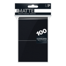 Ultra PRO: Standard 100ct Sleeves - PRO-Matte (Black)