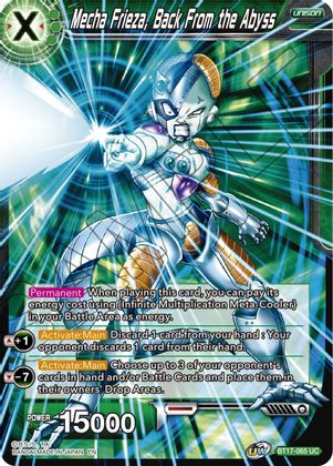Mecha Frieza, Back From the Abyss (BT17-065) [Ultimate Squad] Parallel Foil