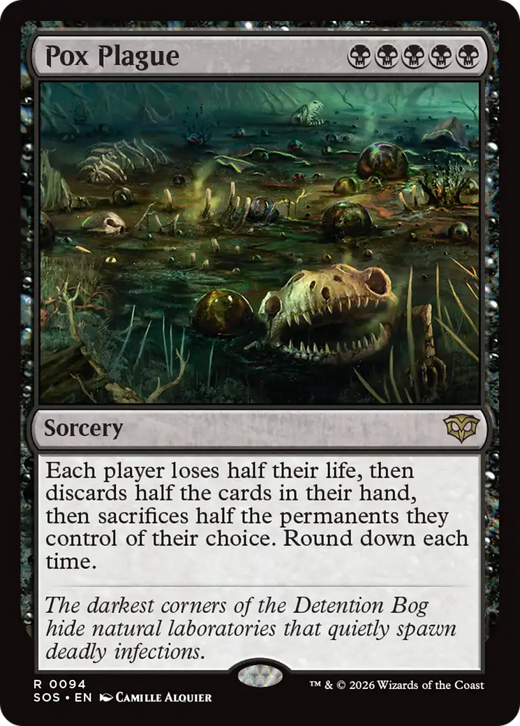Pox Plague [Secrets of Strixhaven] Foil