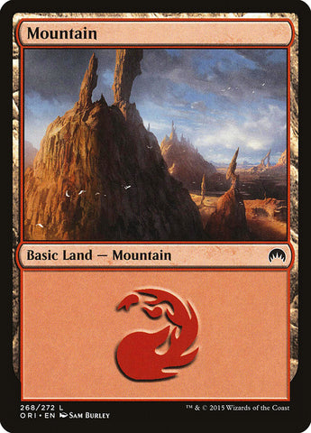 Mountain (268) [Magic Origins] Foil