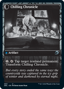 Mysterious Tome // Chilling Chronicle [Innistrad: Double Feature] Foil