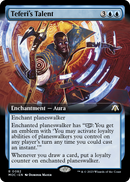Teferi's Talent (Extended Art) [March of the Machine Commander] Foil