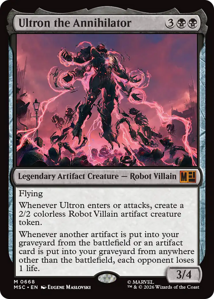 Ultron the Annihilator [Marvel Super Heroes Commander] Foil