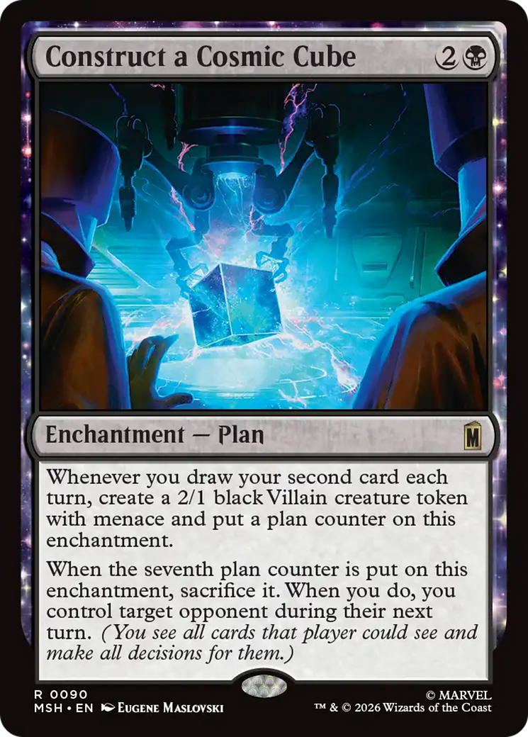 Construct a Cosmic Cube [Marvel Super Heroes] Foil