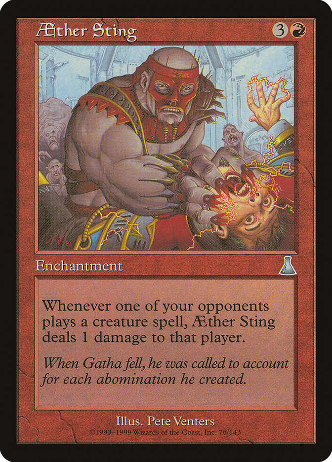 Aether Sting [Urza's Destiny] Foil