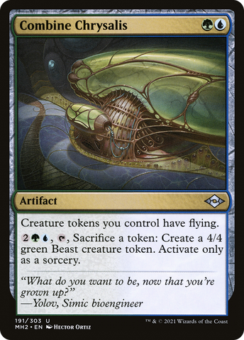 Combine Chrysalis [Modern Horizons 2] Foil