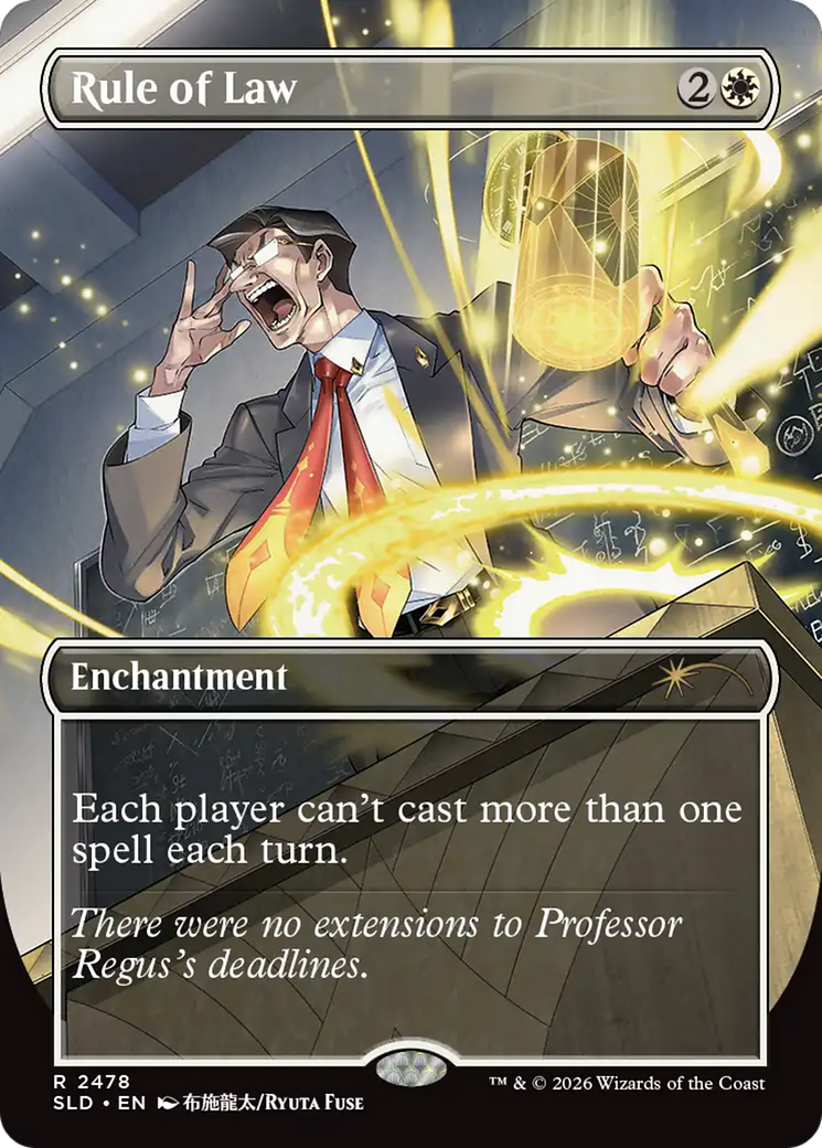 Rule of Law [Secret Lair Drop Series] Foil