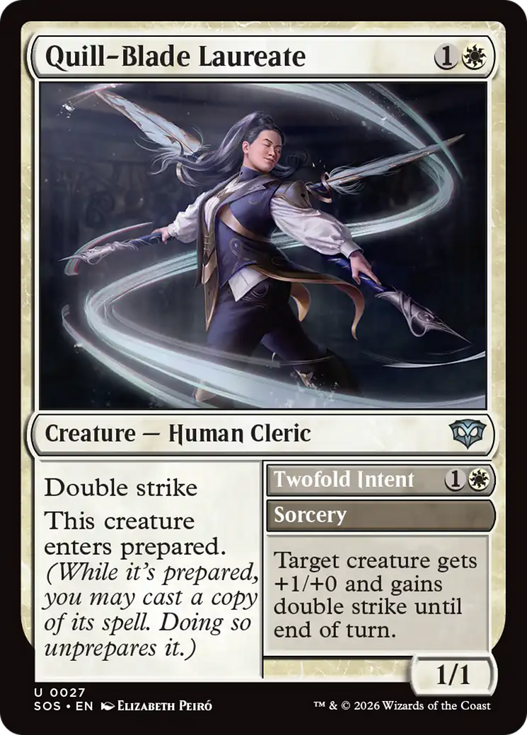 Quill-Blade Laureate [Secrets of Strixhaven] Foil