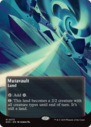 Mutavault (0073) (Borderless) [Edge of Eternities: Stellar Sights] Foil