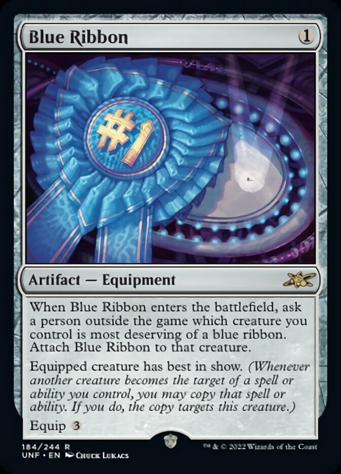 Blue Ribbon [Unfinity] Foil