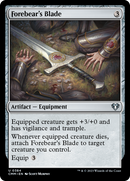 Forebear's Blade [Commander Masters] Foil