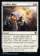 Artillery Blast [Dominaria United] Foil