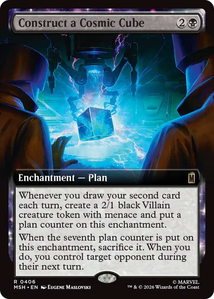Construct a Cosmic Cube (Extended Art) [Marvel Super Heroes] Foil