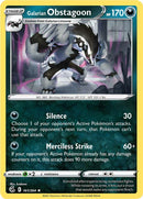 Galarian Obstagoon (161/264) [Sword & Shield: Fusion Strike] Reverse Holofoil