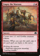 Empty the Warrens [Dominaria Remastered] Foil