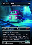Darksteel Colossus - Optimus Prime (Borderless) [Secret Lair Drop Series] Foil