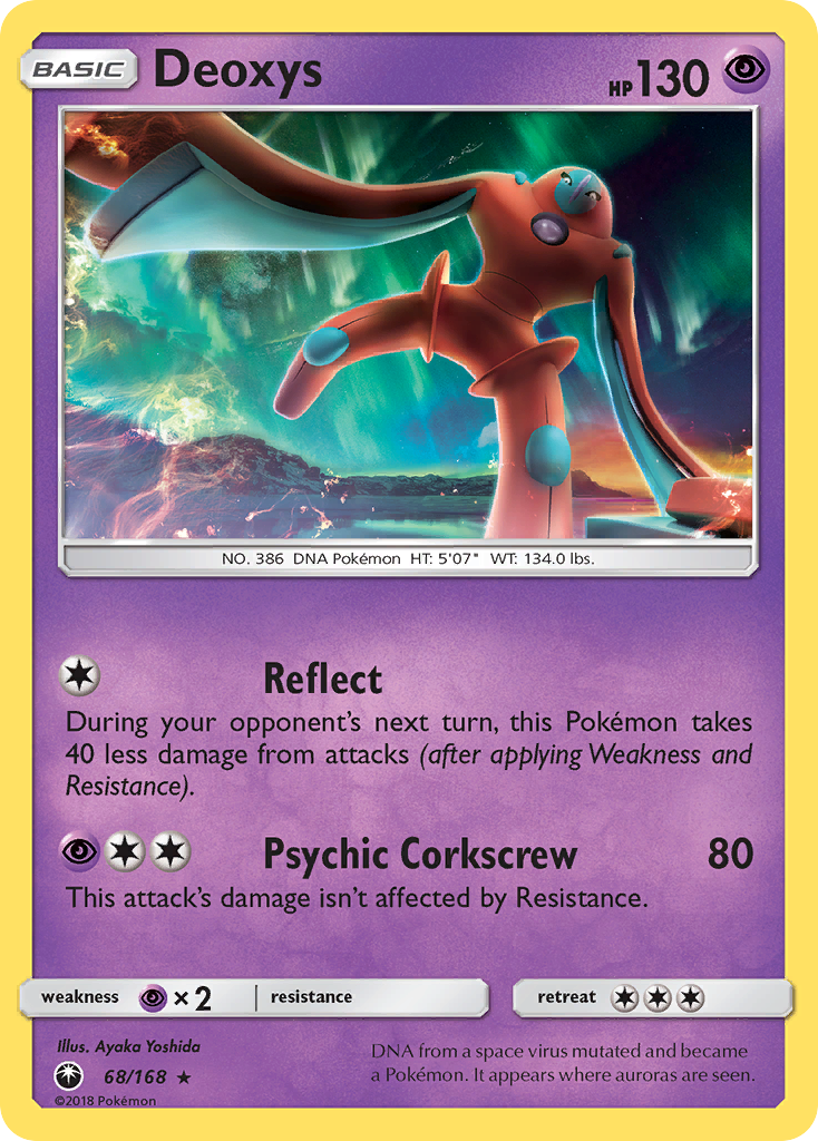 Deoxys (68/168) [Sun & Moon: Celestial Storm] Reverse Holofoil