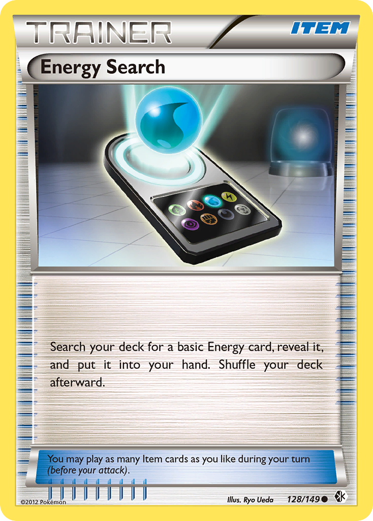 Energy Search (128/149) [Black & White: Boundaries Crossed] Reverse Holofoil