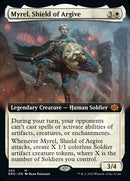 Myrel, Shield of Argive (Extended Art) [The Brothers' War] Foil