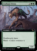 Axebane Ferox (Extended Art) [Murders at Karlov Manor] Foil