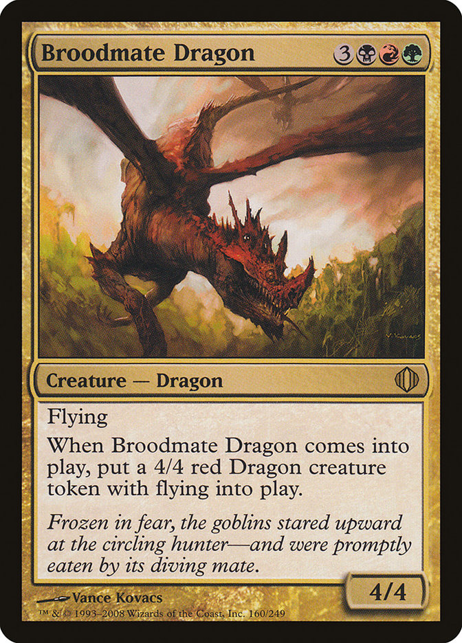 Broodmate Dragon [Shards of Alara] Foil