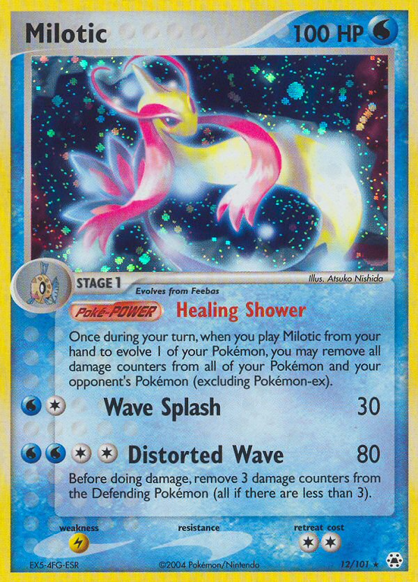 Milotic (12/101) [EX: Hidden Legends] Reverse Holofoil