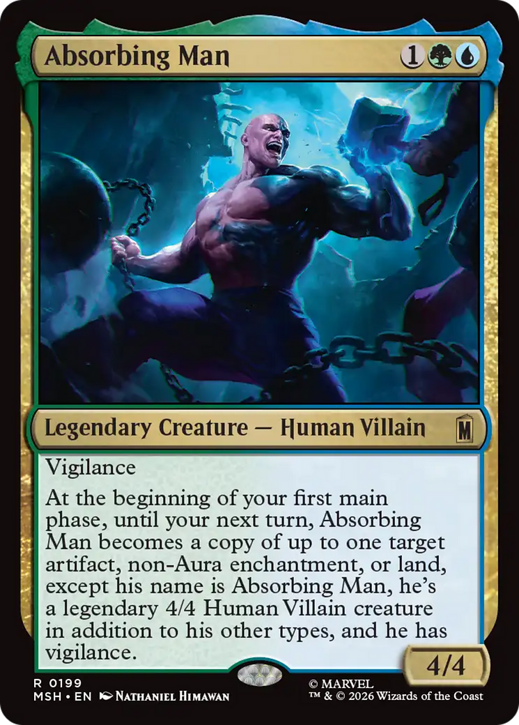 Absorbing Man [Marvel Super Heroes] Foil