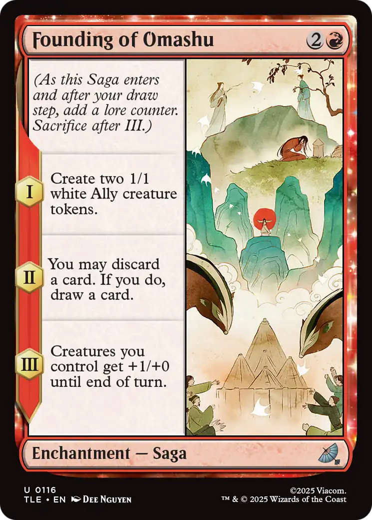 Founding of Omashu [Avatar: The Last Airbender: Eternal-Legal] Foil